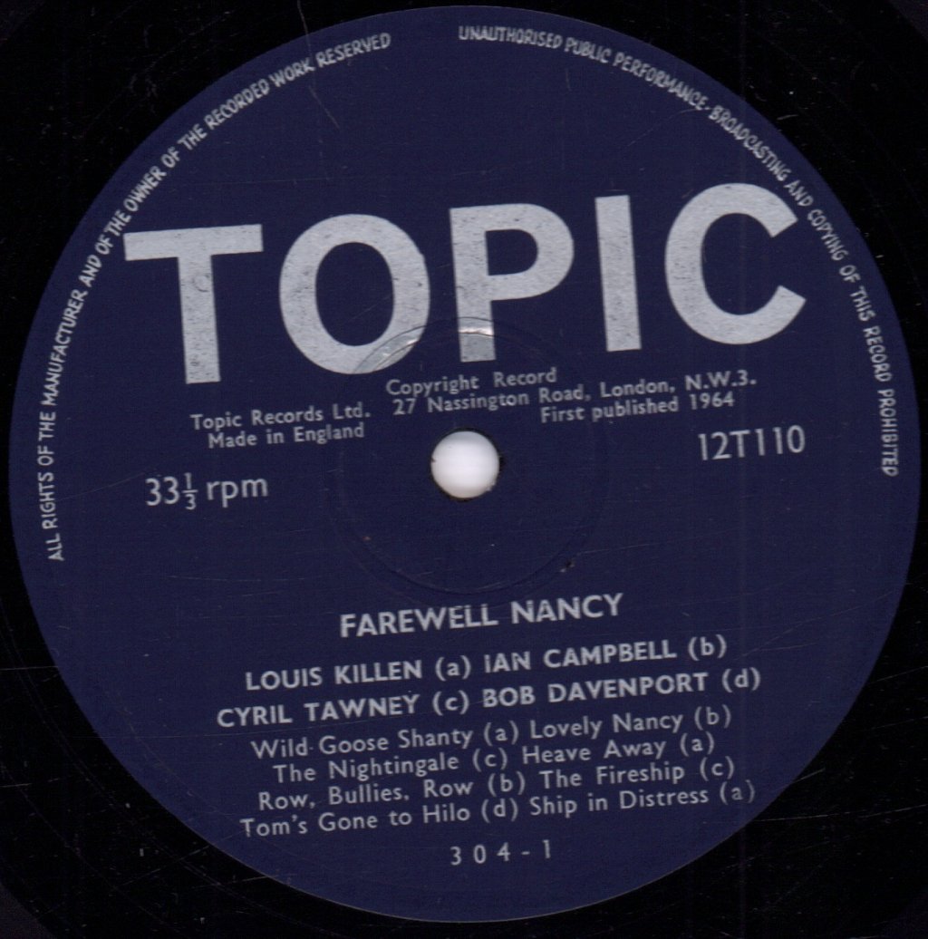 Various Artists - Farewell Nancy - Lp