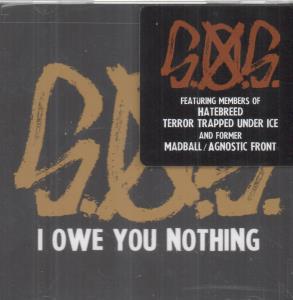S.o.s. - I Owe You Nothing - Cd