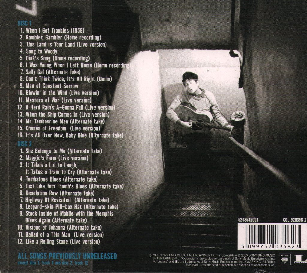 Bob Dylan - No Direction Home: The Soundtrack (A Martin Scorsese Picture) - Cd Set