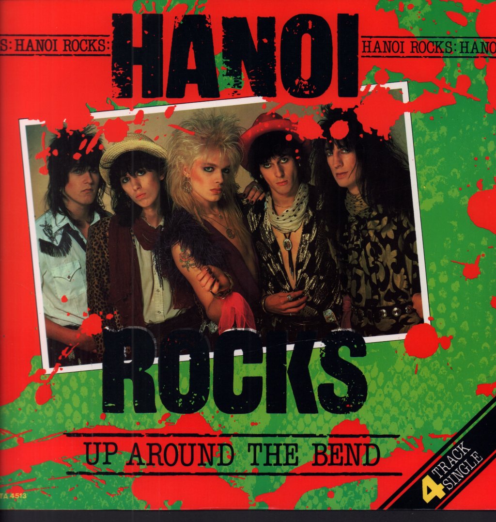 Hanoi Rocks - Up Around The Bend - 12 Inch