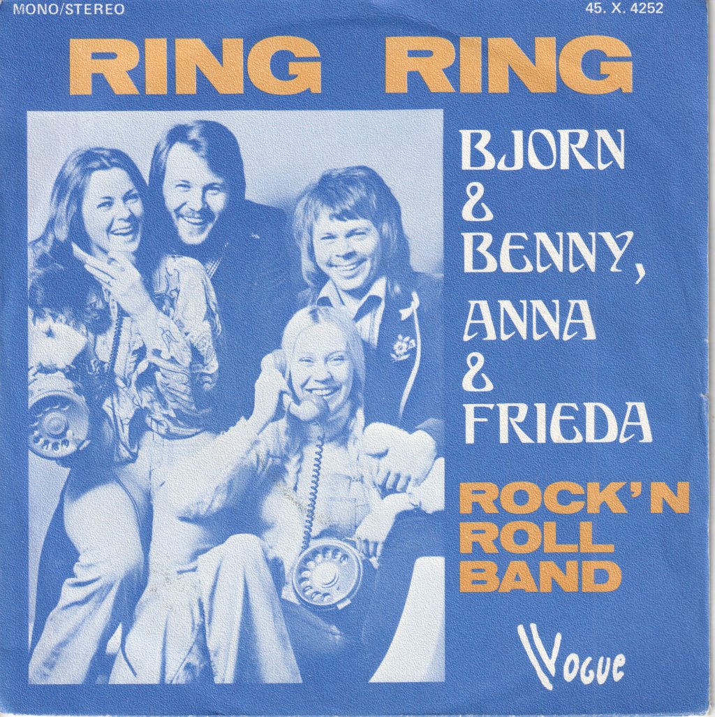 Björn & Benny, Agnetha & Anni-Frid - Ring Ring - 7 Inch