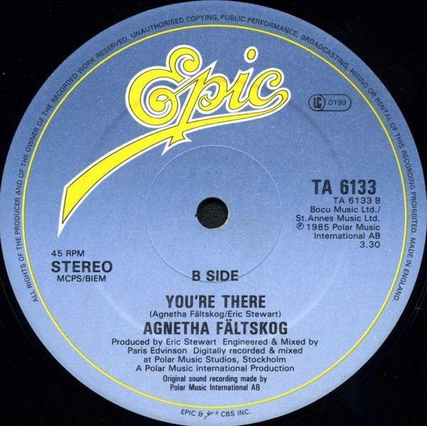 Agnetha Fältskog - I Won't Let You Go - 12 Inch