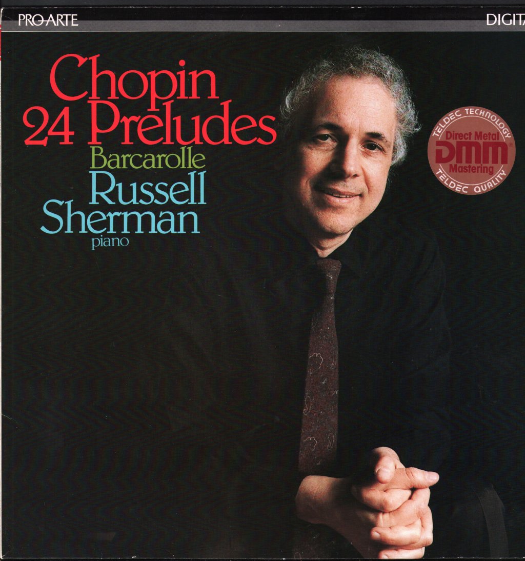 Russell Sherman - Chopin - 24 Preludes - Lp