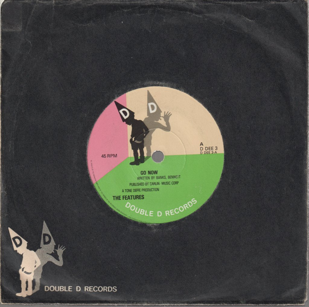Features (Irish Group) - Go Now - 7 Inch