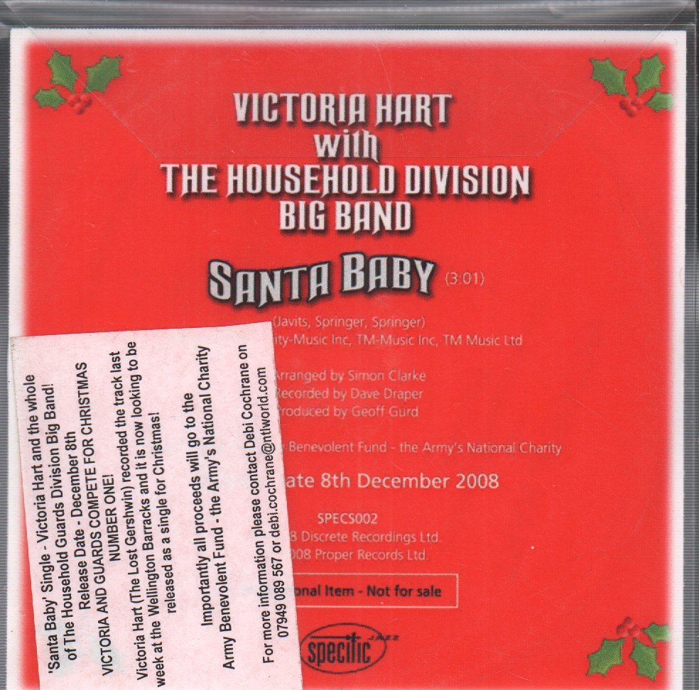Victoria Hart - Santa Baby - Cdr