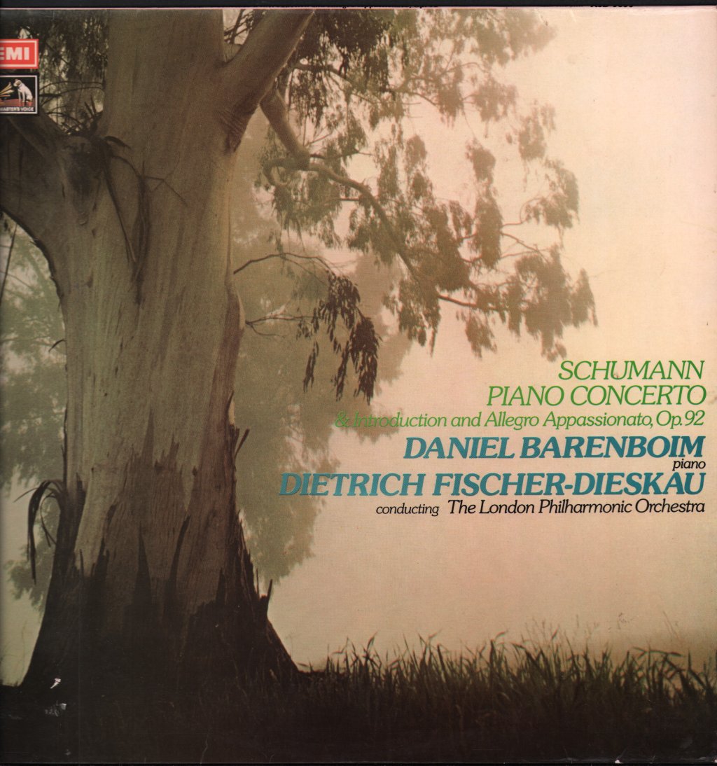 Daniel Barenboim / Dietrich Fischer-Dieskau / London Philharmonic Orchestra - Schumann - Piano Concerto - Lp