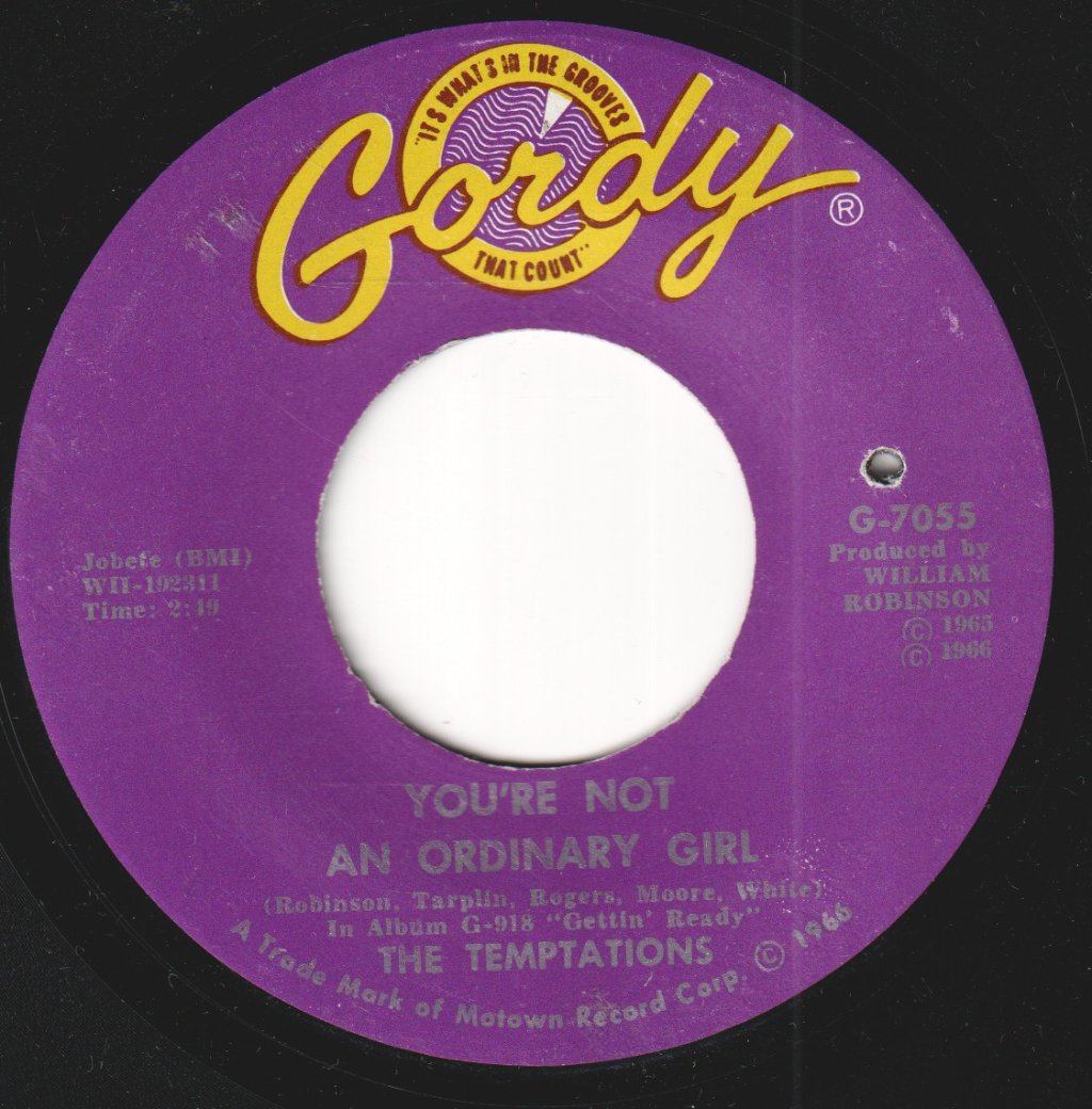 Temptations - Beauty Is Only Skin Deep - 7 Inch