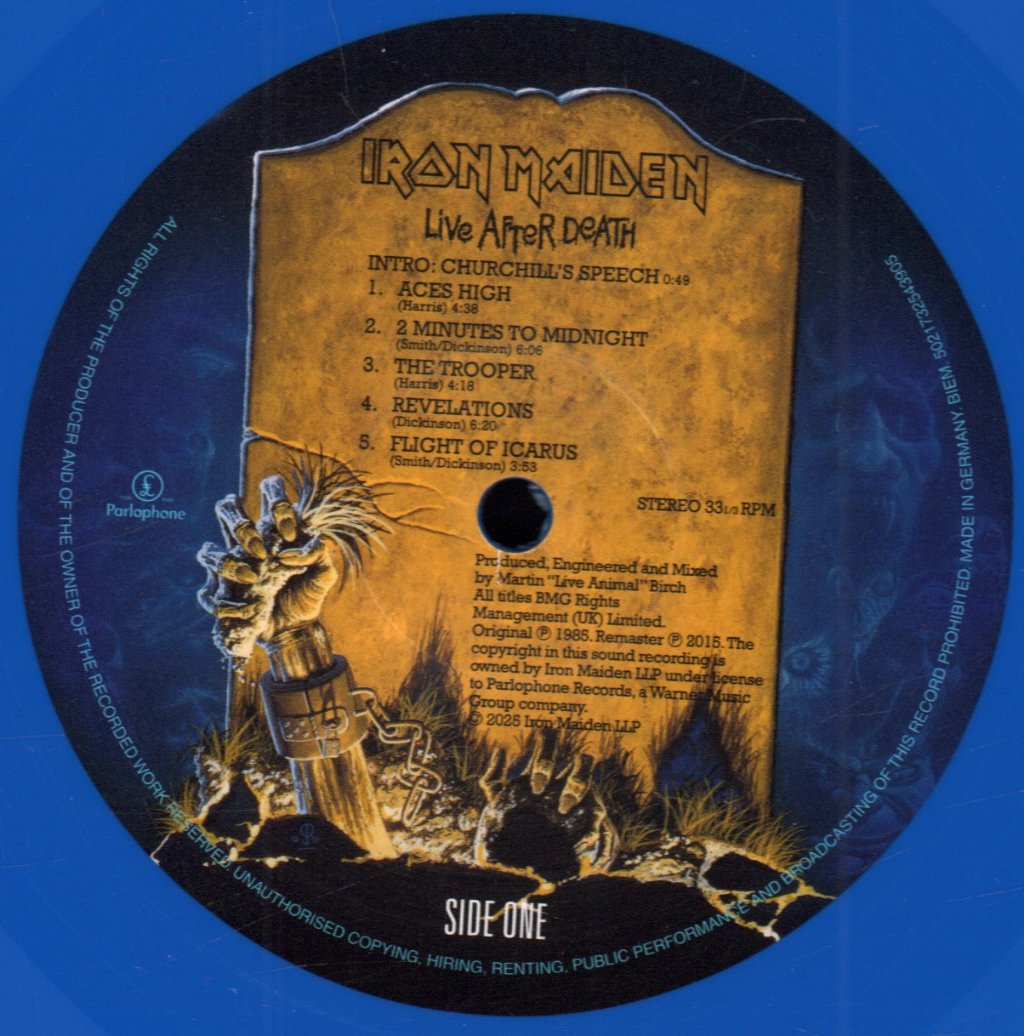 Iron Maiden - Live After Death - Double Lp