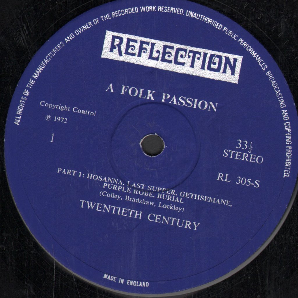 Twentieth Century - A Folk Passion - Lp