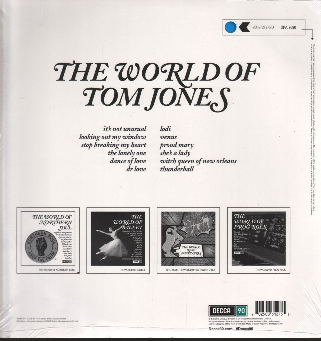 Tom Jones - World Of Tom Jones - Lp