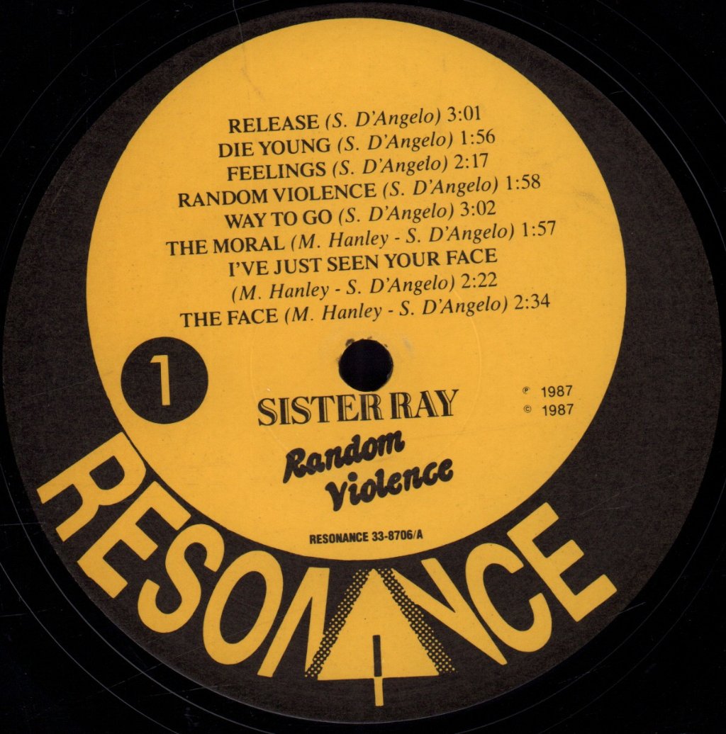 Sister Ray - Random Violence - Lp