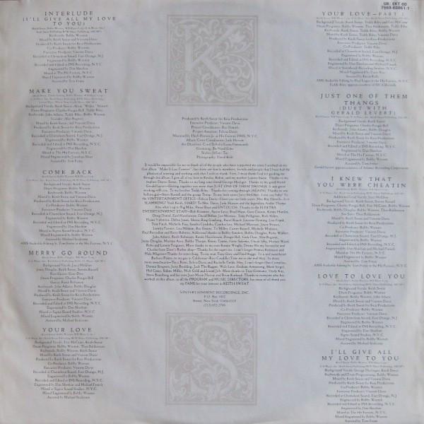 Keith Sweat - I'll Give All My Love To You - Lp