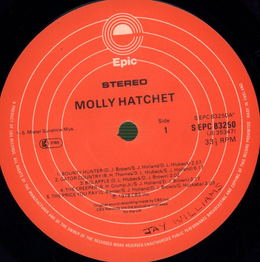 Molly Hatchet - Molly Hatchet - Lp