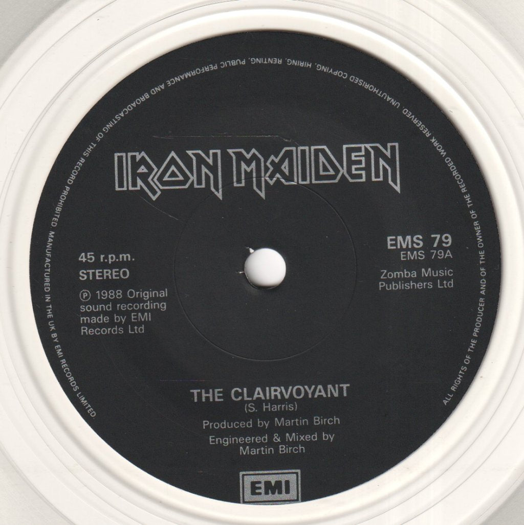 Iron Maiden - Clairvoyant - 7 Inch