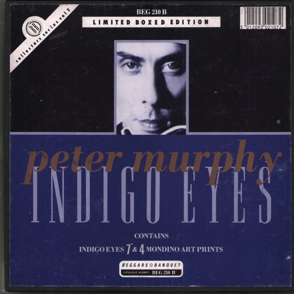 Peter Murphy - Indigo Eyes - 7 Inch Box Set
