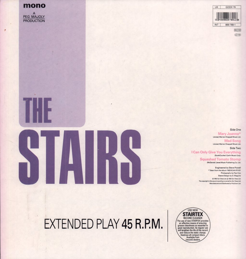 Stairs - Mary Joanna - 12 Inch