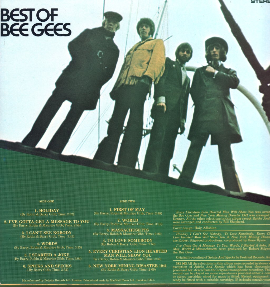 Bee Gees - Best Of - Lp