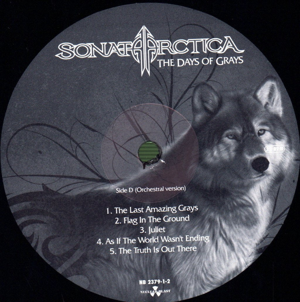 Sonata Arctica - Days Of Grays - Double Lp