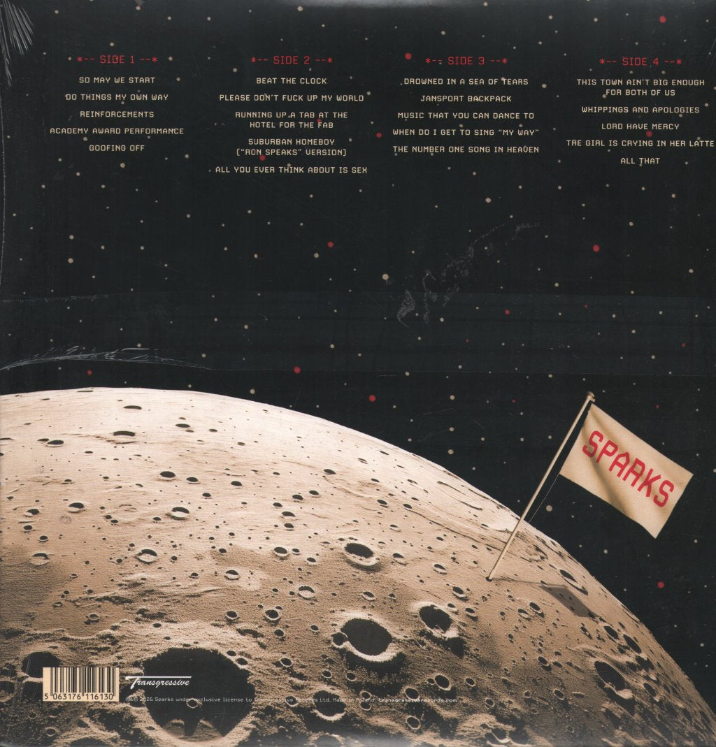 Sparks - Live On The Moon - Double Lp
