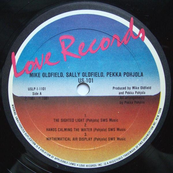Mike Oldfield, Sally Oldfield, Pekka Pohjola - US-101 - Lp
