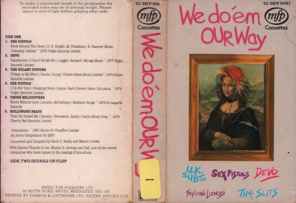 Various Artists - We Do 'Em Our Way - Cassette