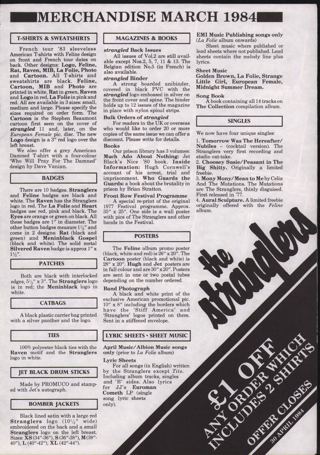 Stranglers - Strangled Volume 2 Number 17 - Fanzine