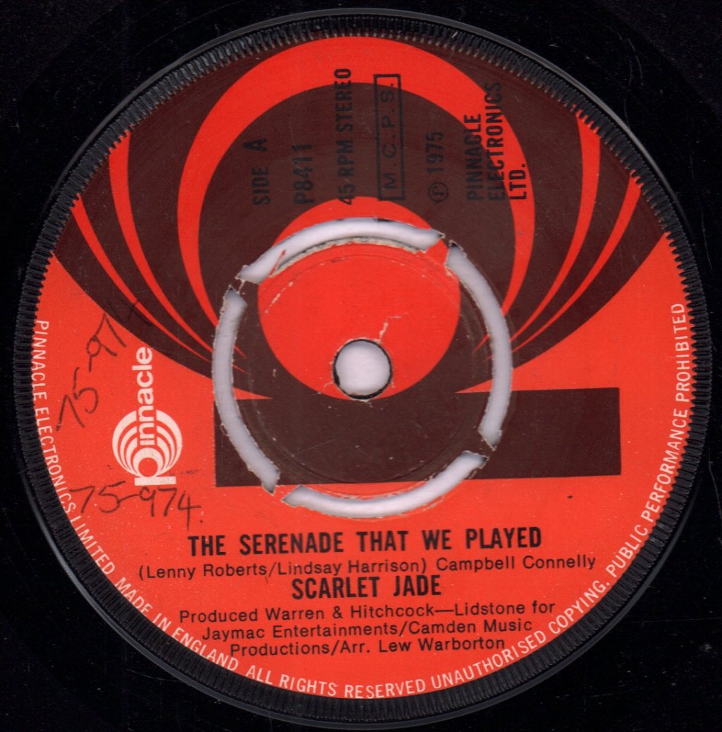 Scarlet Jade - Serenade That We Played - 7 Inch