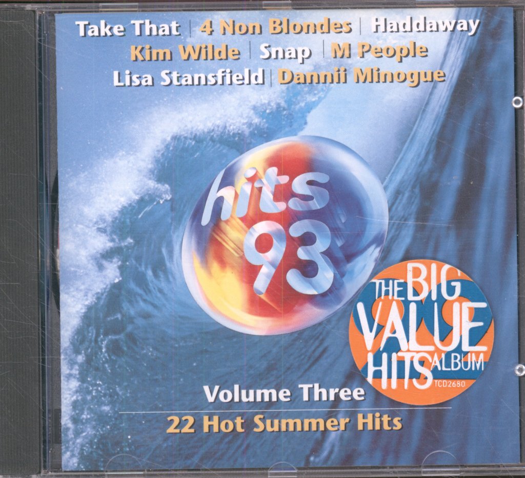 Various Artists - Hits 93 Volume Three - Cd