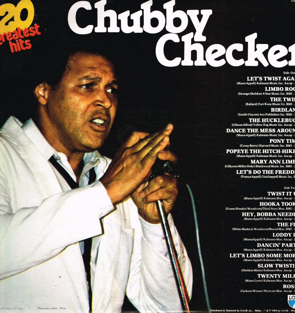 Chubby Checker - 20 Greatest Hits - Lp