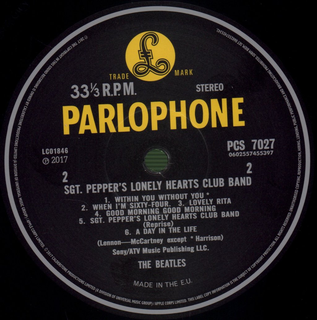 Beatles - Sgt. Pepper's Lonely Hearts Club Band - Double Lp