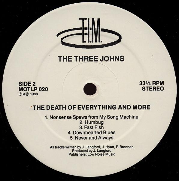 Three Johns - Death Of Everything - Lp
