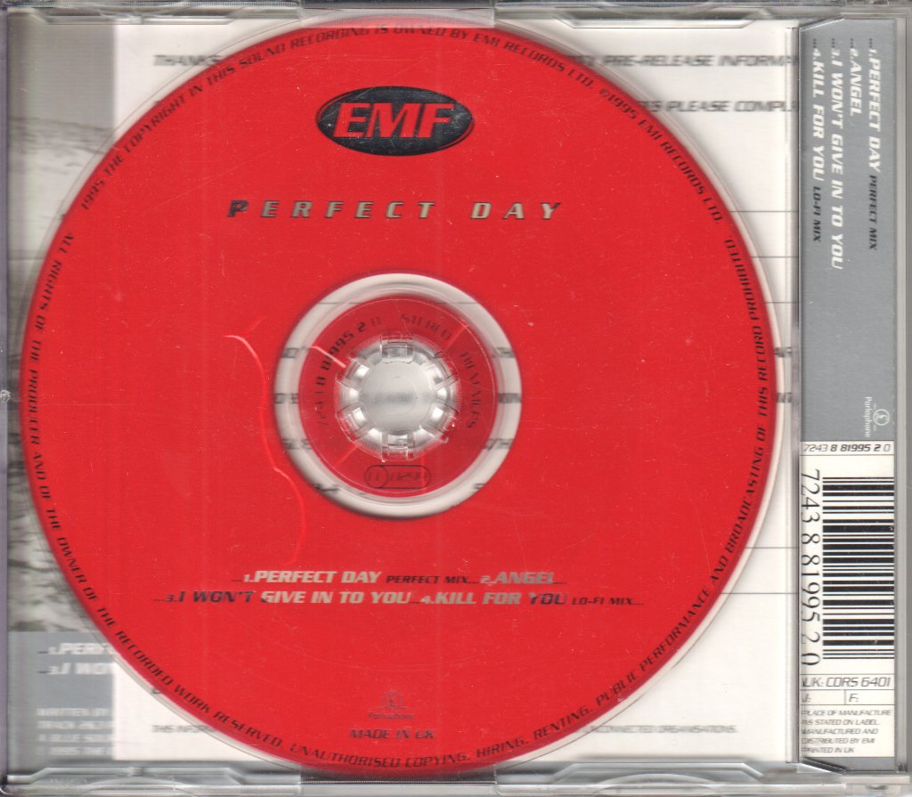 Emf - Perfect Day - Cd