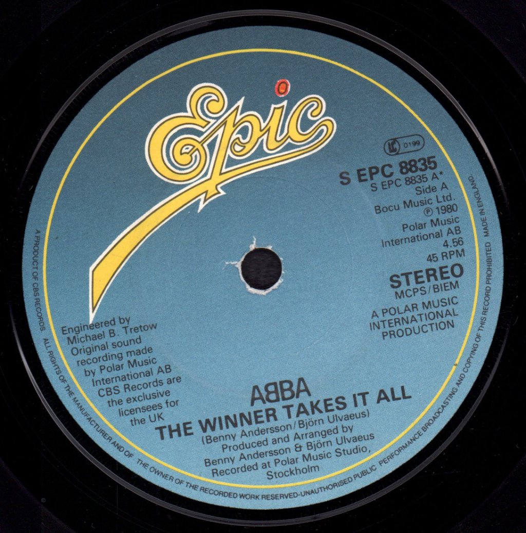 ABBA - Winner Takes It All - 7 Inch