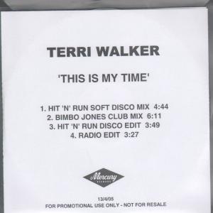 Terri Walker - This Is My Time - Cdr