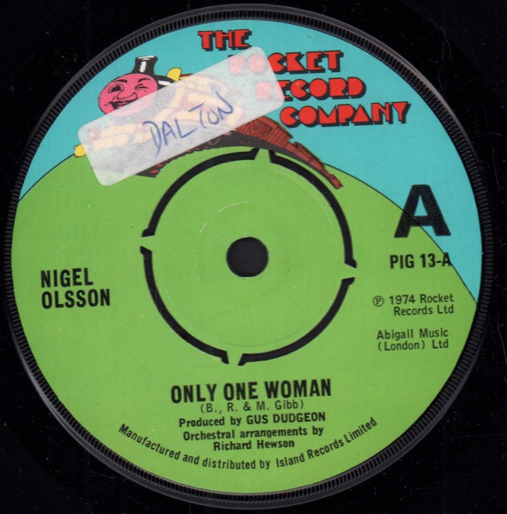 Nigel Olsson - Only One Woman - 7 Inch