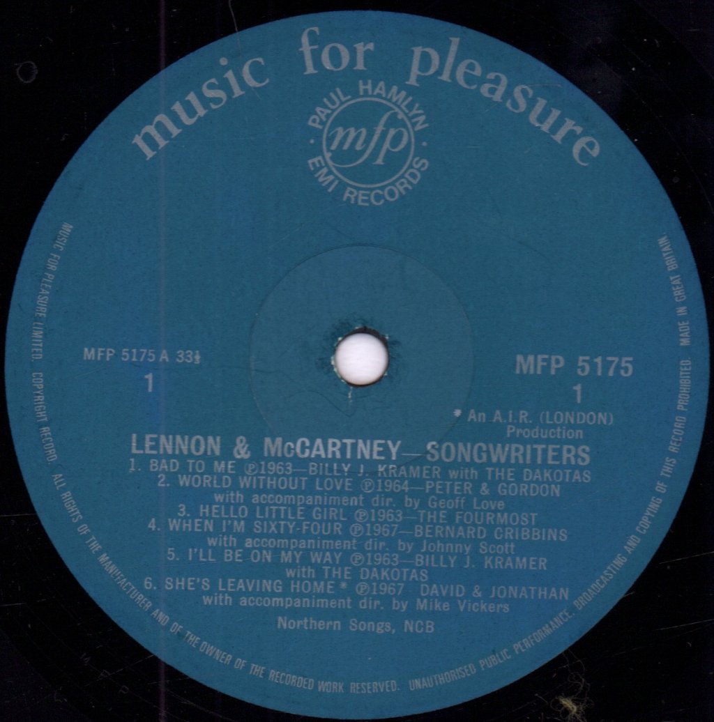 Various Artists - Stars Sing Lennon And Mc Cartney - Lp