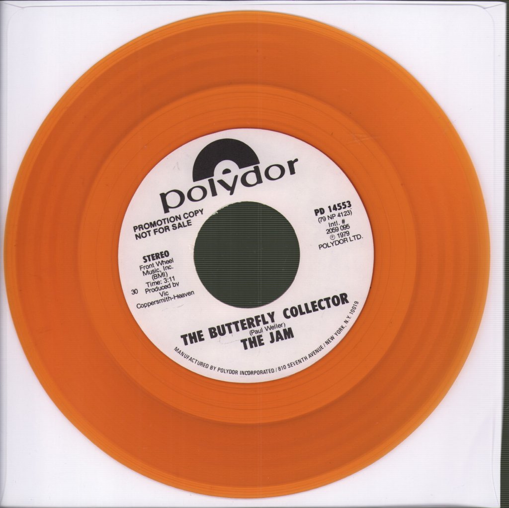 Jam - Butterfly Collector - 7 Inch