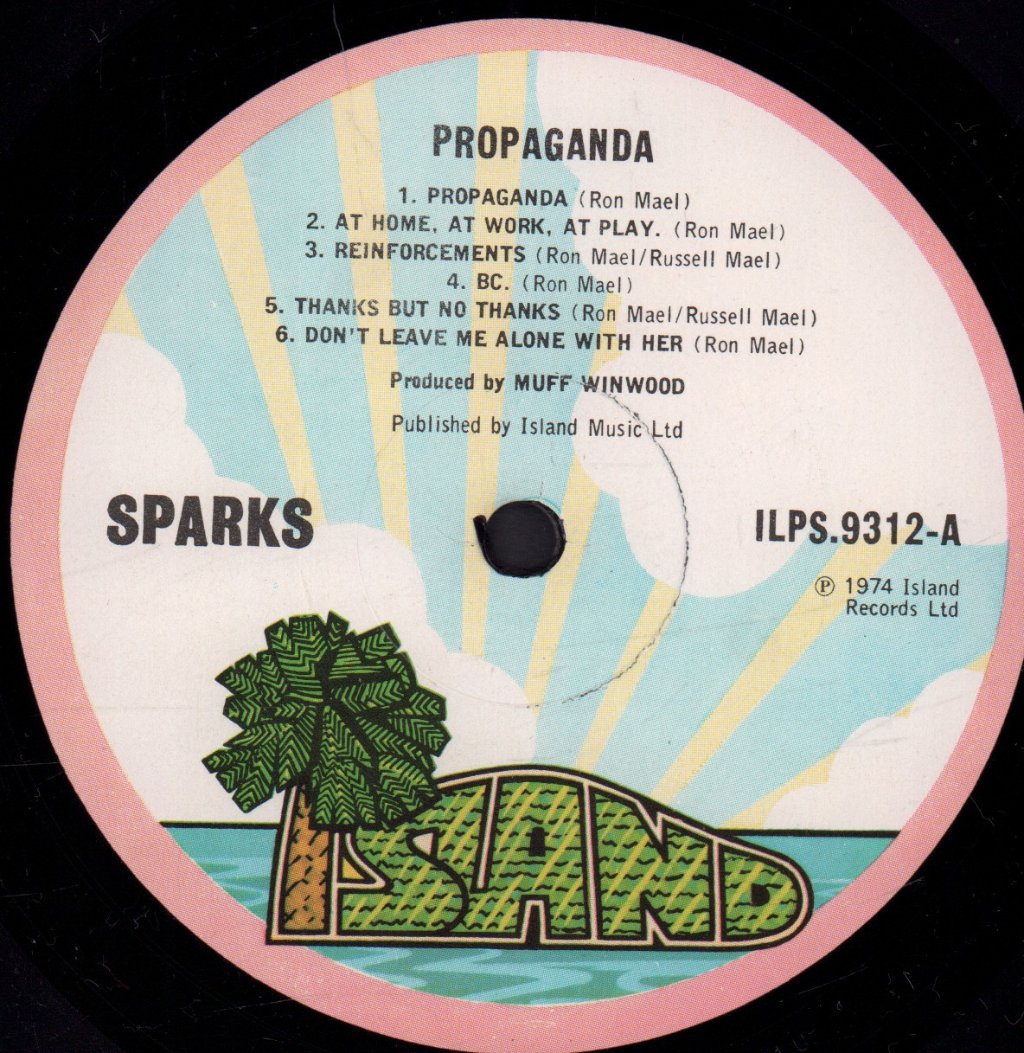Sparks - Propaganda - Lp