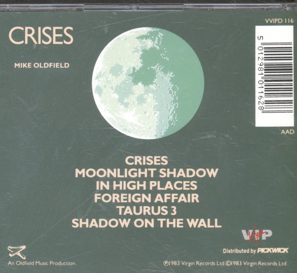 Mike Oldfield - Crises - Cd