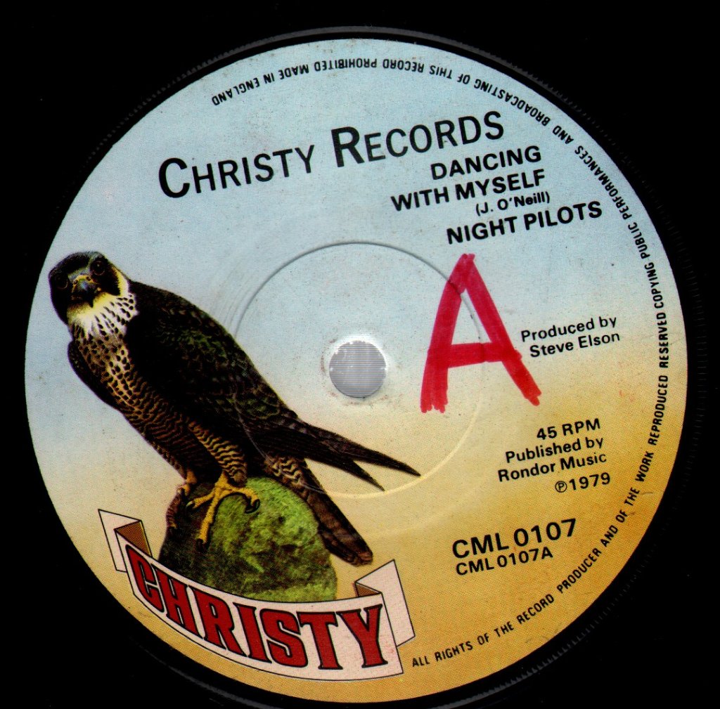Night Pilots - Dancing With Myself - 7 Inch