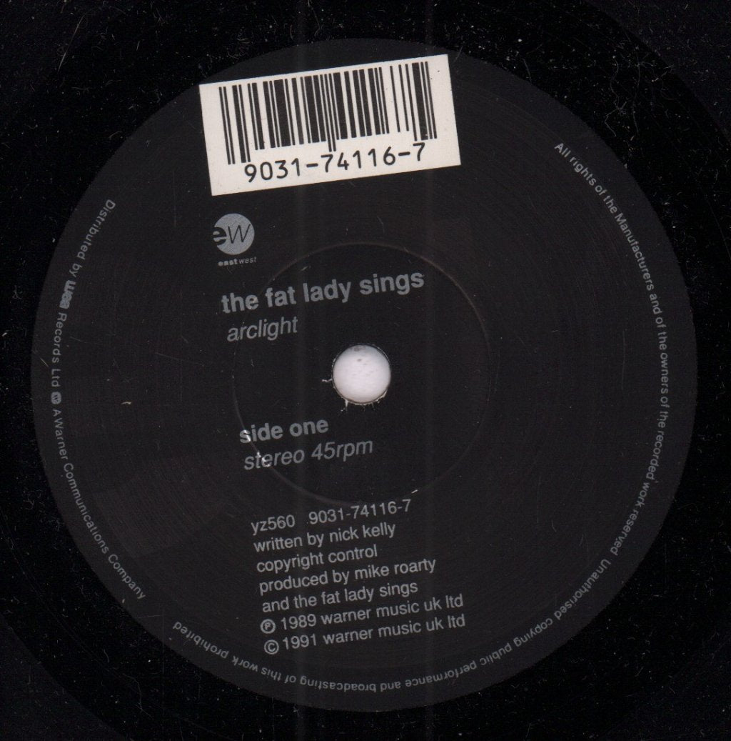 Fat Lady Sings - Arclight - 7 Inch
