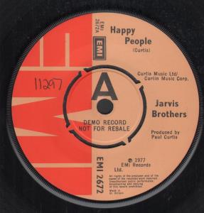 Jarvis Brothers - Happy People - 7 Inch