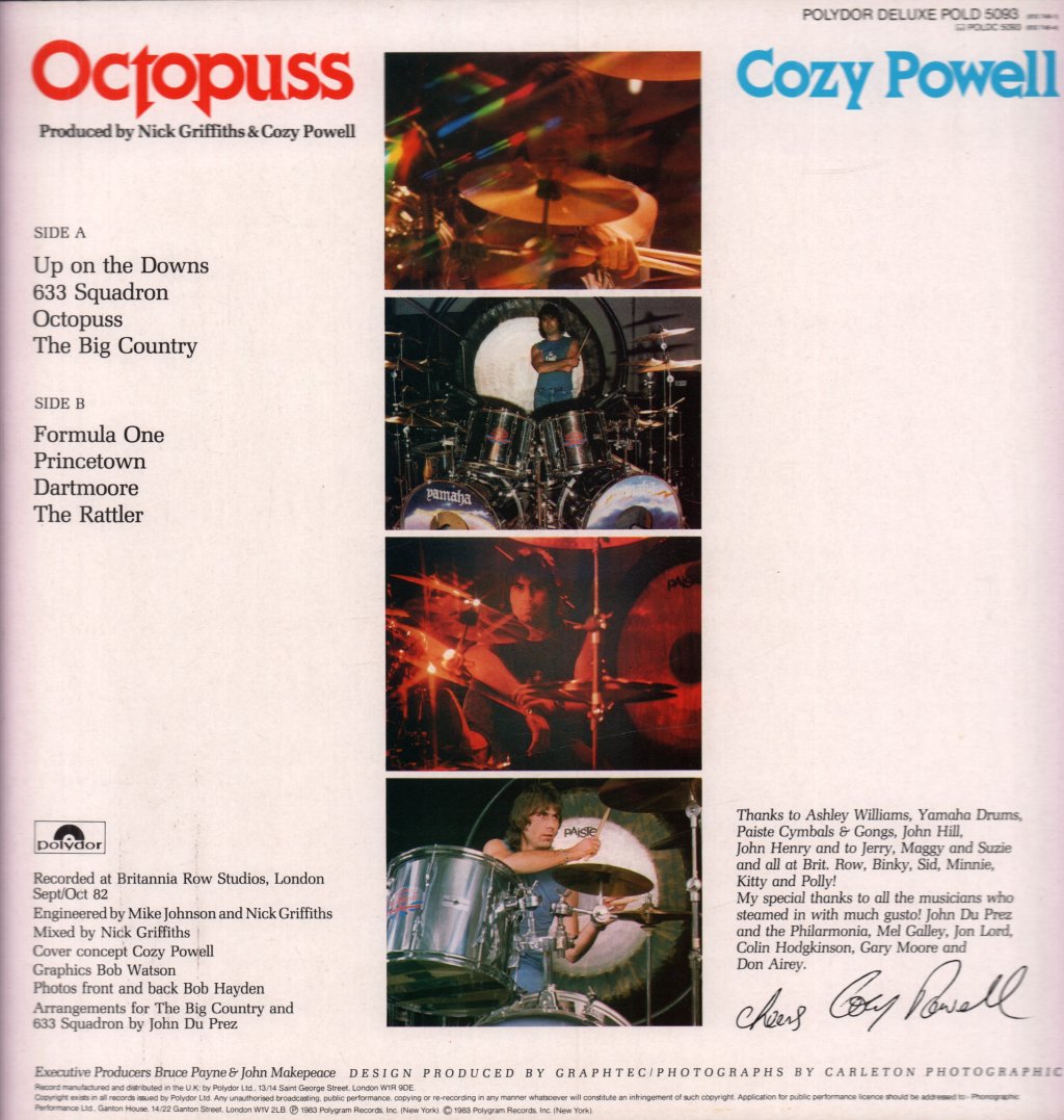 Cozy Powell - Octopuss - Lp