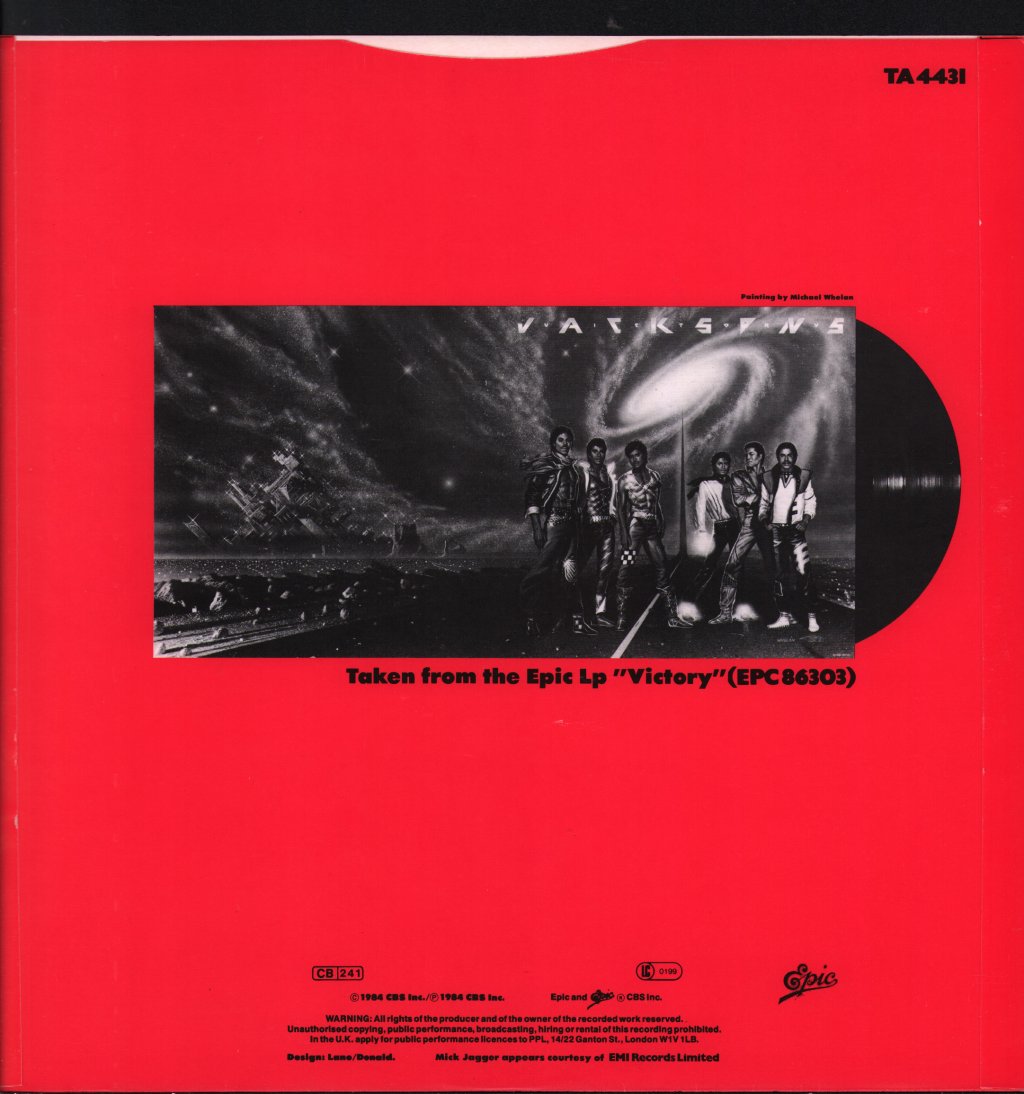Jacksons (Us Group) - State Of Shock - 12 Inch