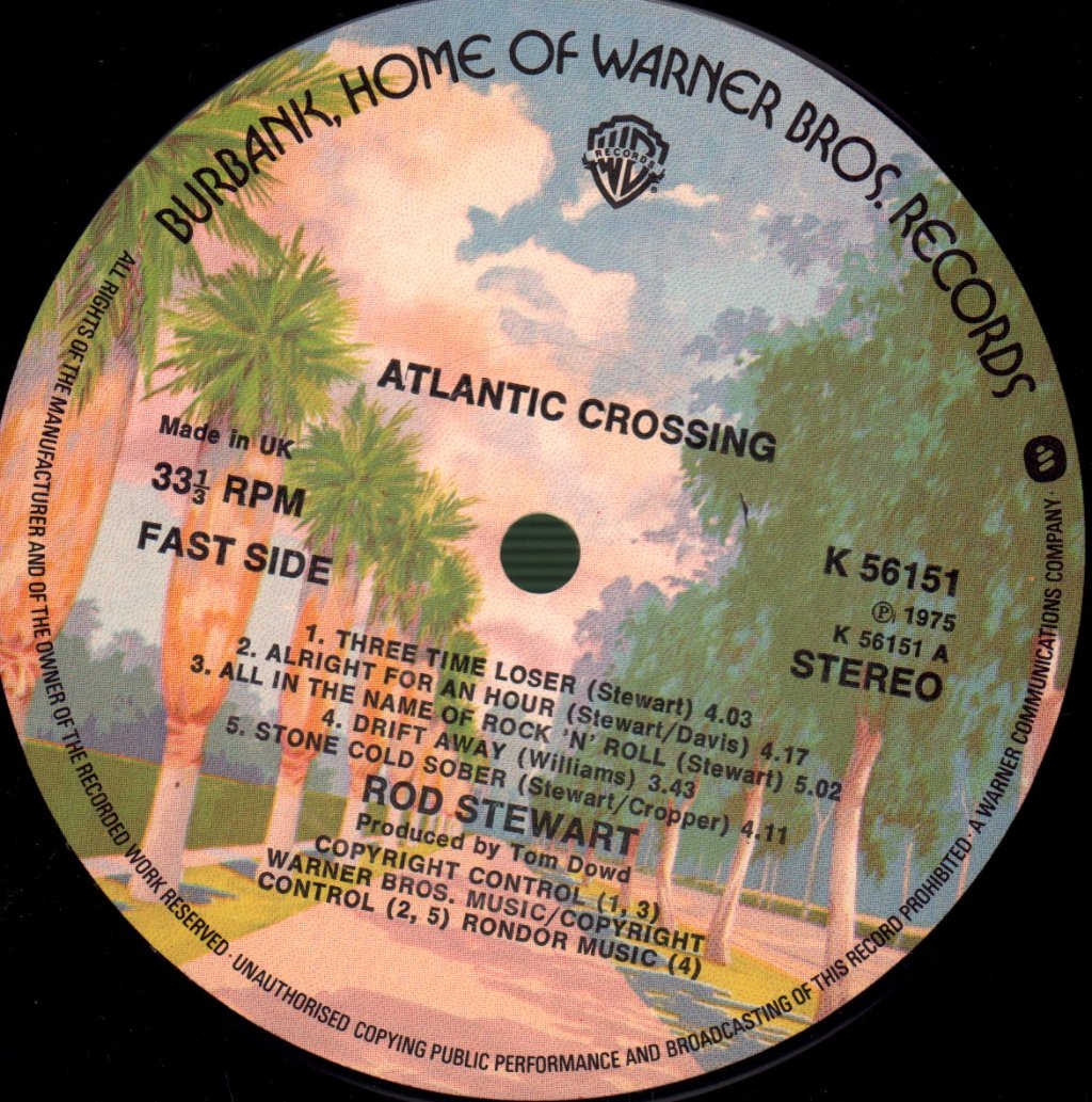 Rod Stewart - Atlantic Crossing - Lp
