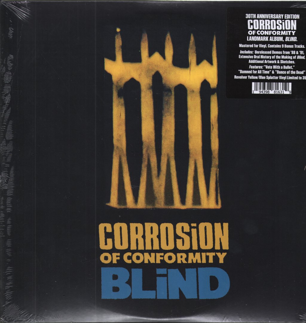Corrosion Of Conformity - Blind - Double Lp