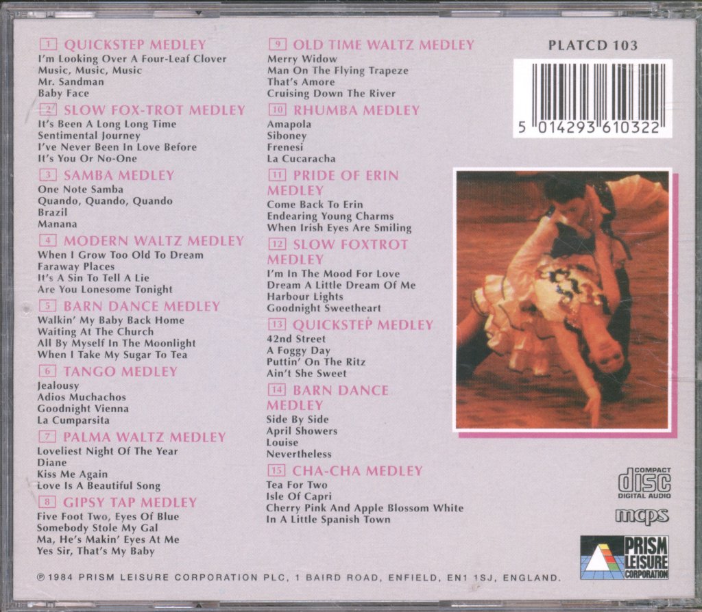 Platinum Dance Orchestra - Strict Tempo - Cd