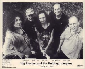 Big Brother And The Holding Company - Black/White Promo Photo - Photograph