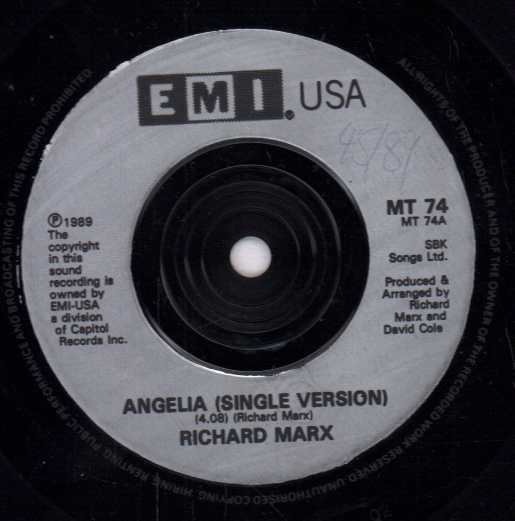 Richard Marx - Angelia - 7 Inch
