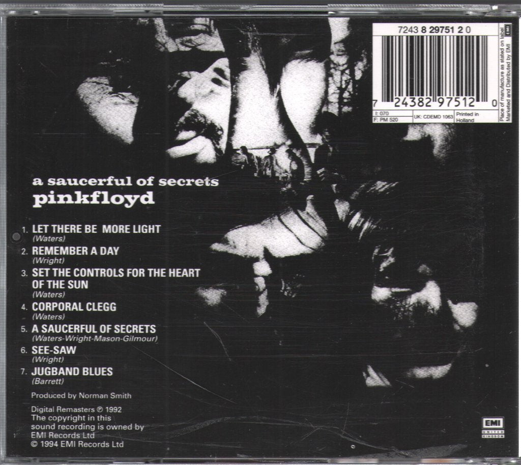 Pink Floyd - A Saucerful Of Secrets - Cd